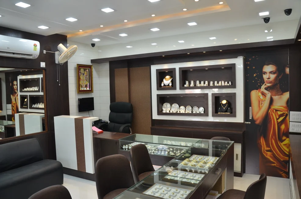 Showroom Interior Desk View